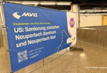 U 5 Sanierung Zwischen Neuperlach Süd und Neuperlach Zentrum (©Foto: Martin Schmitz)