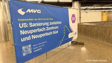 U 5 Sanierung Zwischen Neuperlach Süd und Neuperlach Zentrum (©Foto: Martin Schmitz)