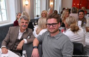 Prof. Ralf Speth und Josef Eder ( GF Premium Cars Rosenheim) bei Dr. Sonja Lechner’s Art Lunch / Kunstsammlung der WTS / München / 7. Oktober 2026 / Foto: Frank Rollitz / ABR-Pictures.