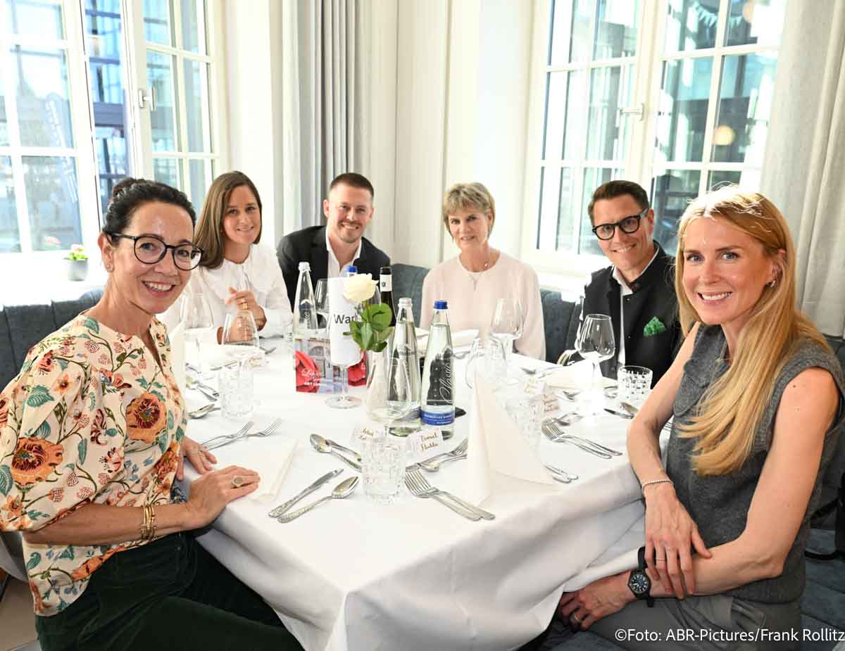 Astrid Zoller, Marine Istase, Alex Dirrheimer, Petra Reinbold, Prof. Dr. Jochen Zoller, Dr. Josephine von Humboldt: Dr._Sonja_Lechner’s Art Lunch / Kunstsammlung der WTS / München / 7. Oktober 2026 / Foto: Frank Rollitz / ABR-Pictures.