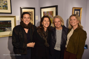 Shahpar Oschmann mit Tochter Felicia von Bennigsen, Marianne Wille, Ellen Ruthrof / Munich Highlights 2026 - Kunstmesse in der Münchner Residenz in München am 13.10.2026 Foto: BrauerPhotos / G.Nitschke