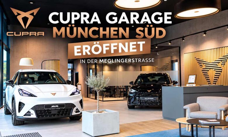 Eröffnet: neue CUPRA Garage im Süden Münchens (©Foto: Auto & Service PIA)