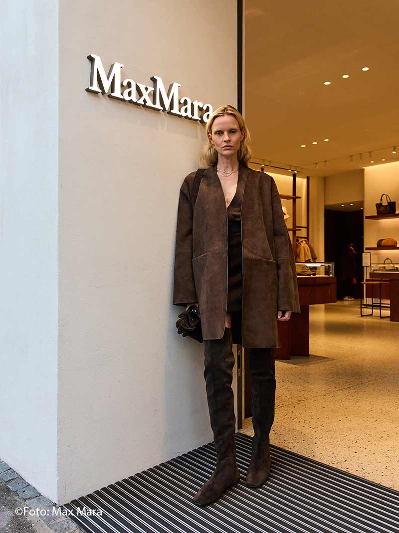 DJ für Max Mara Opening: Anna Kuen (©Foto: Max Mara) 