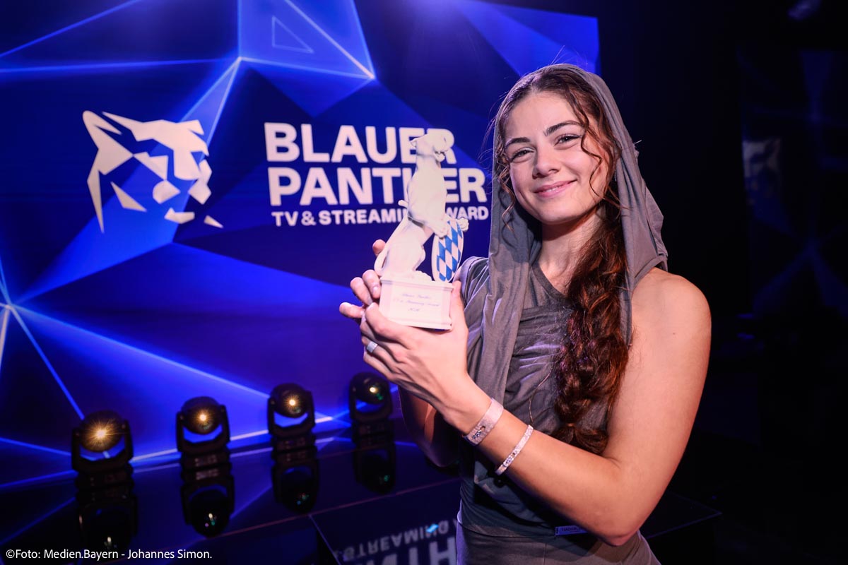 Derya Akyol (Kategorie Beste Schauspielerin) © Medien-Bayern/ Johannes Simon