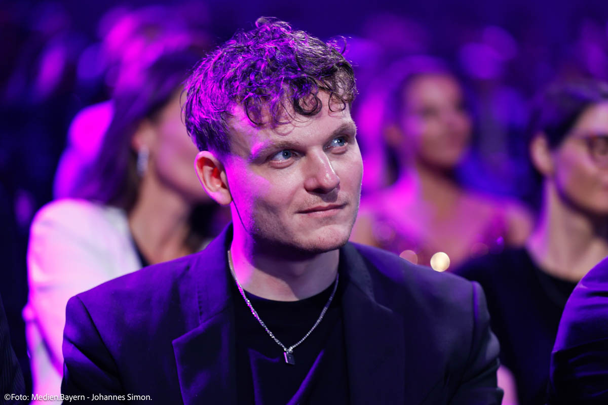 Blauer Panther 2026 "Bester Schauspieler" Johannes Hegemann  © Medien-Bayern/ Johannes Simon