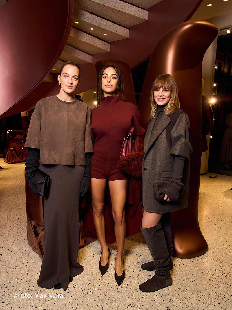 Cloe zu Oettingen ,Gizem-Emre, Alicia von Rittberg (©Foto: Max Mara)