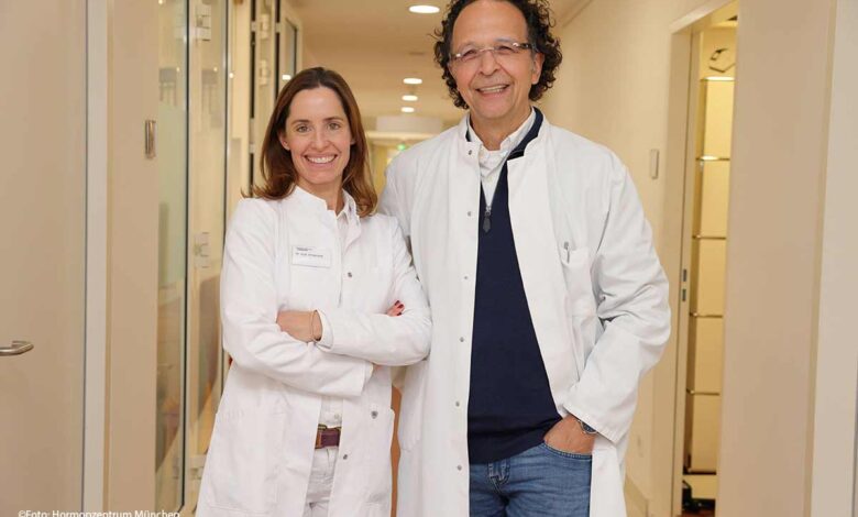 Dr. Alexandra Schoeneich und PD Dr.-Thorsten Siegmund vom Hormonzentrum-München (©Foto: Hormonzentrum-München)
