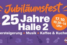 Jubiläumsfest 25 Jahre Halle 2 am 17.10.2016