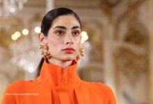 Nicole Hayduga bei der Paris Fashion Week