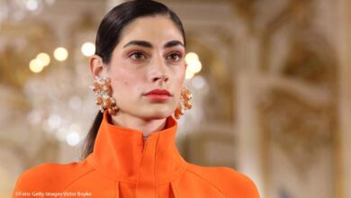 Nicole Hayduga bei der Paris Fashion Week