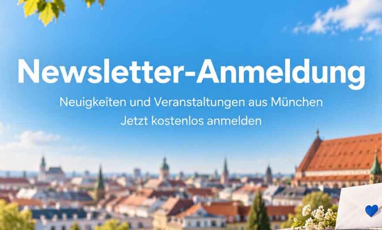 Newsletter-Anmeldung 