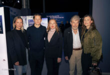 Polarwelten Premiere: Cheyenne Pahde, Max von der Groeben, Brigitte Hobmeier, Reinhold Messner, Diane Messner (©Foto: Johann Sturz)