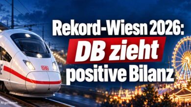 Rekord Wiesn - DB zieht positive Bilanz (©Foto: AI generiert)