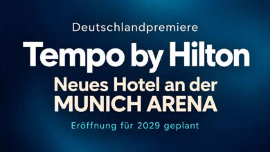 Tempo by Hilton: Lifestyle-Marke feiert Deutschlandpremiere mit Hotel an der MUNICH ARENA