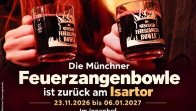 Münchner Feuerzangenbowle 2026 wieder am Isartor: vom 23.11.2026 bis 06.01.2027 (©Foto:: Münchner Feuerzangenbowle)