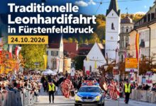 Leonhardifahrt Fürstenfeldbruck 2026: Pferdesegnung am 24. Oktober (©Foto. Masrtin Schmitz)