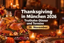 Thanksgiving in München 2026: Truthahn-Dinner und Termine am 26. November (Bild AI generiert)