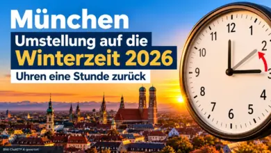Zeitumstellung 2026: München stellt in der Nacht zum 25. Oktober auf Winterzeit um (©Foto: AI Generiert durch Chat GTP)